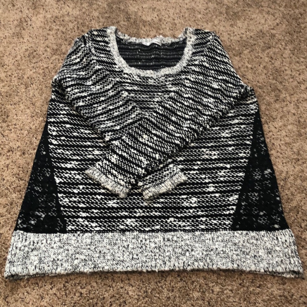 Maurice’s Plus Size Sweater with Lace Side Panels